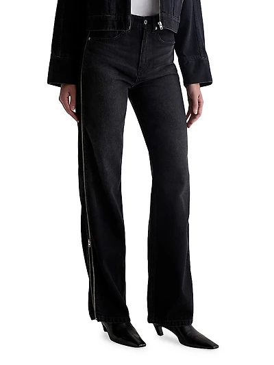 Kora High-Rise Wide-Leg Jeans