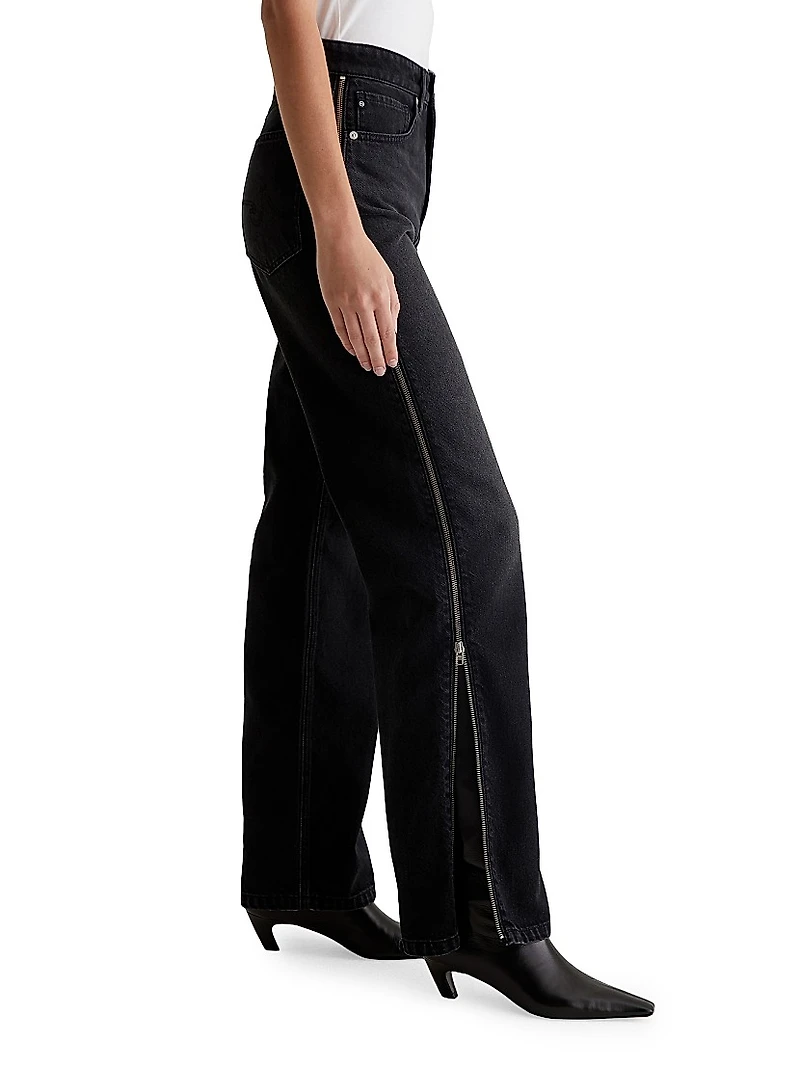 Kora High-Rise Wide-Leg Jeans