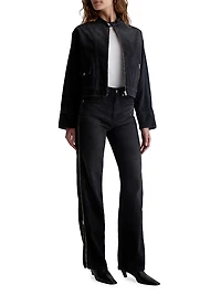 Kora High-Rise Wide-Leg Jeans