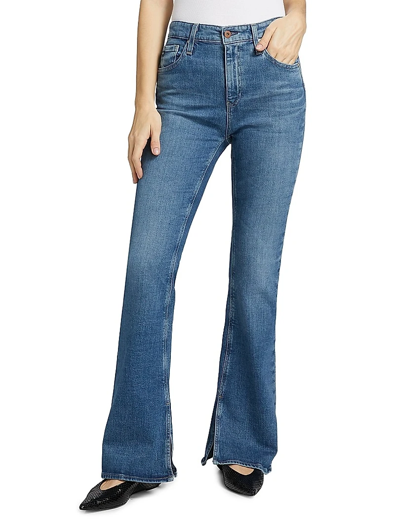 Farrah Mid-Rise Bootcut Jeans