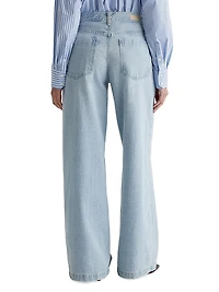 Stella Denim Wide-Leg Trousers