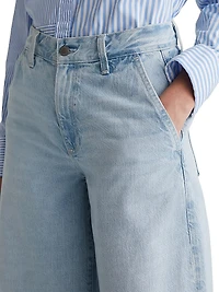 Stella Denim Wide-Leg Trousers