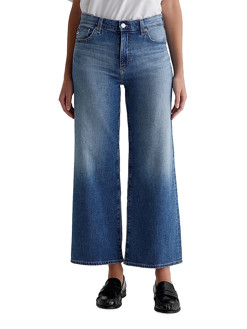 Saige Wide-Leg Crop Jeans