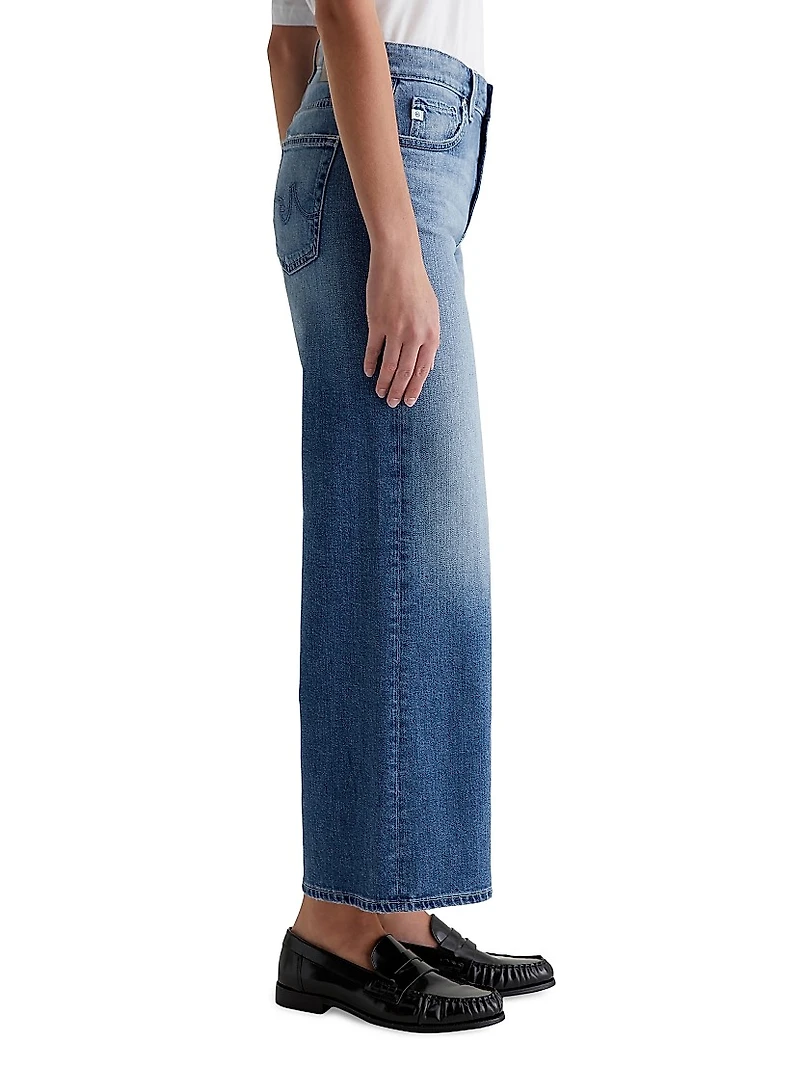 Saige Wide-Leg Crop Jeans