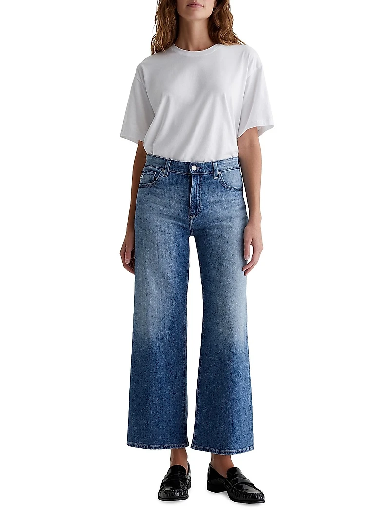 Saige Wide-Leg Crop Jeans