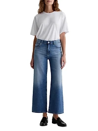 Saige Wide-Leg Crop Jeans