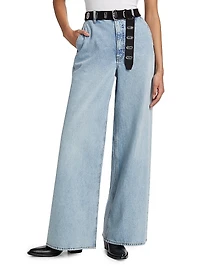 The Wide Denim Trousers