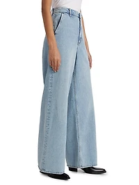 The Wide Denim Trousers