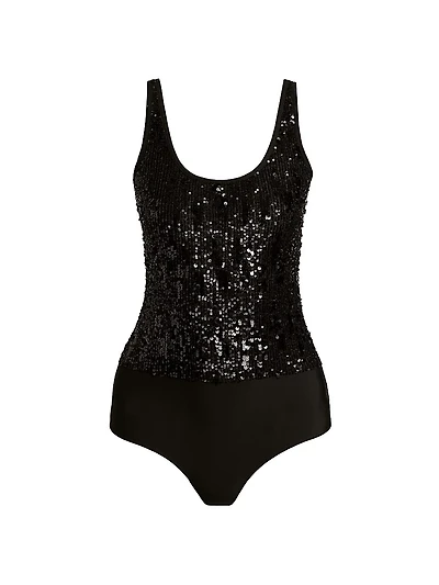 Dina Sequined Bodysuit