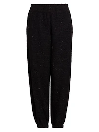 Rena Tweed Knit Joggers