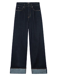 Getty High-Rise Wide-Leg Jeans