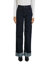 Getty High-Rise Wide-Leg Jeans