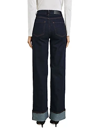 Getty High-Rise Wide-Leg Jeans