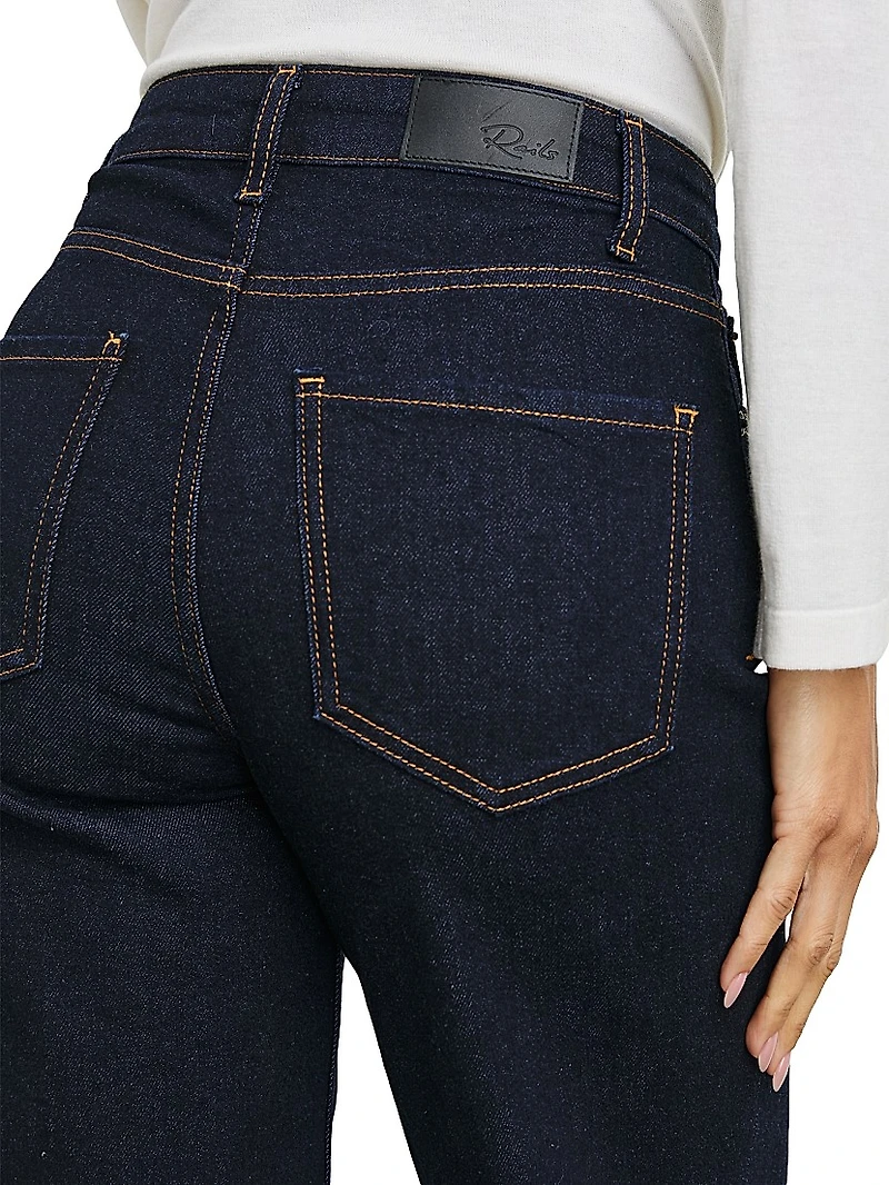 Getty High-Rise Wide-Leg Jeans