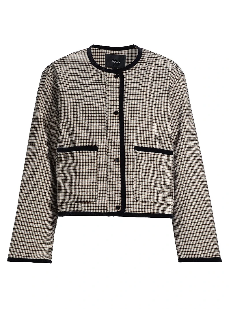 Nota Plaid Padded Jacket