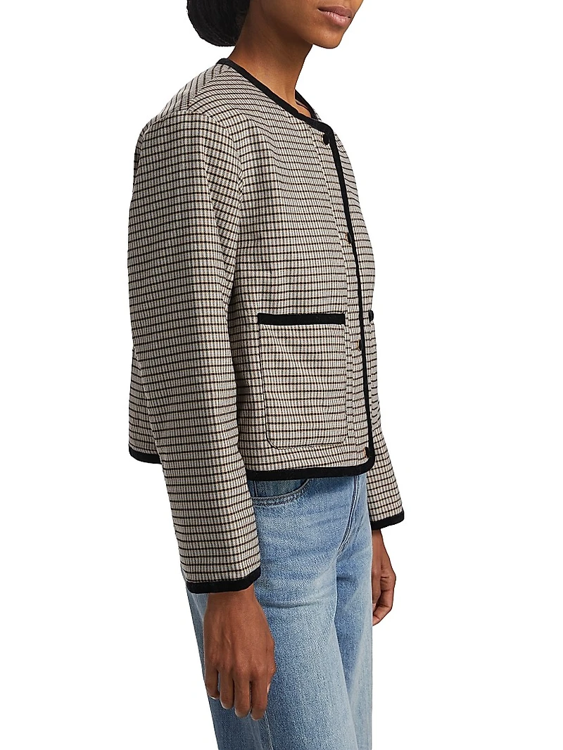 Nota Plaid Padded Jacket