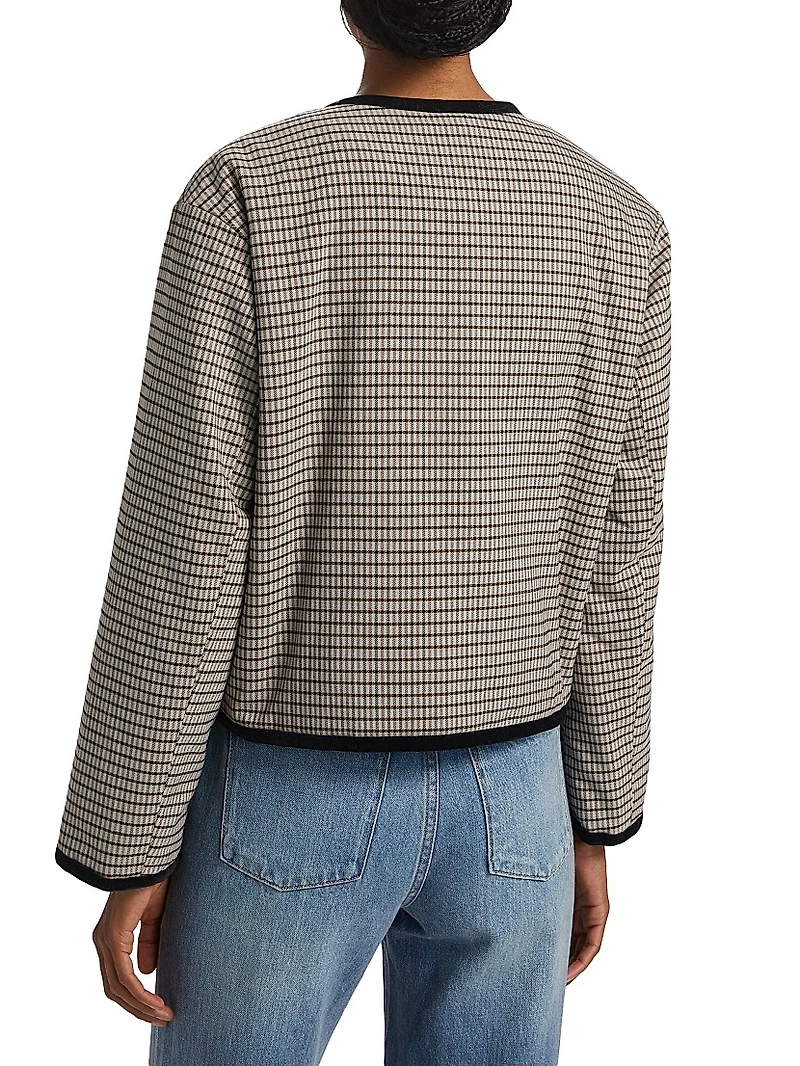 Nota Plaid Padded Jacket