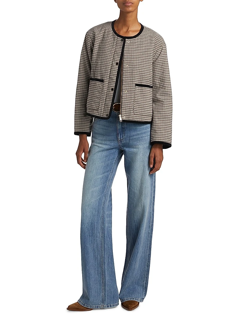 Nota Plaid Padded Jacket