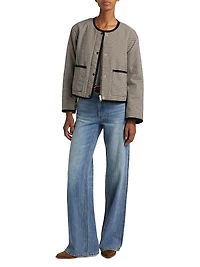 Nota Plaid Padded Jacket