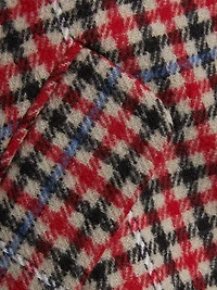 Adriana Plaid Pleated Miniskirt