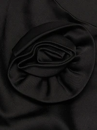 Rhys Satin Crepe Minidress