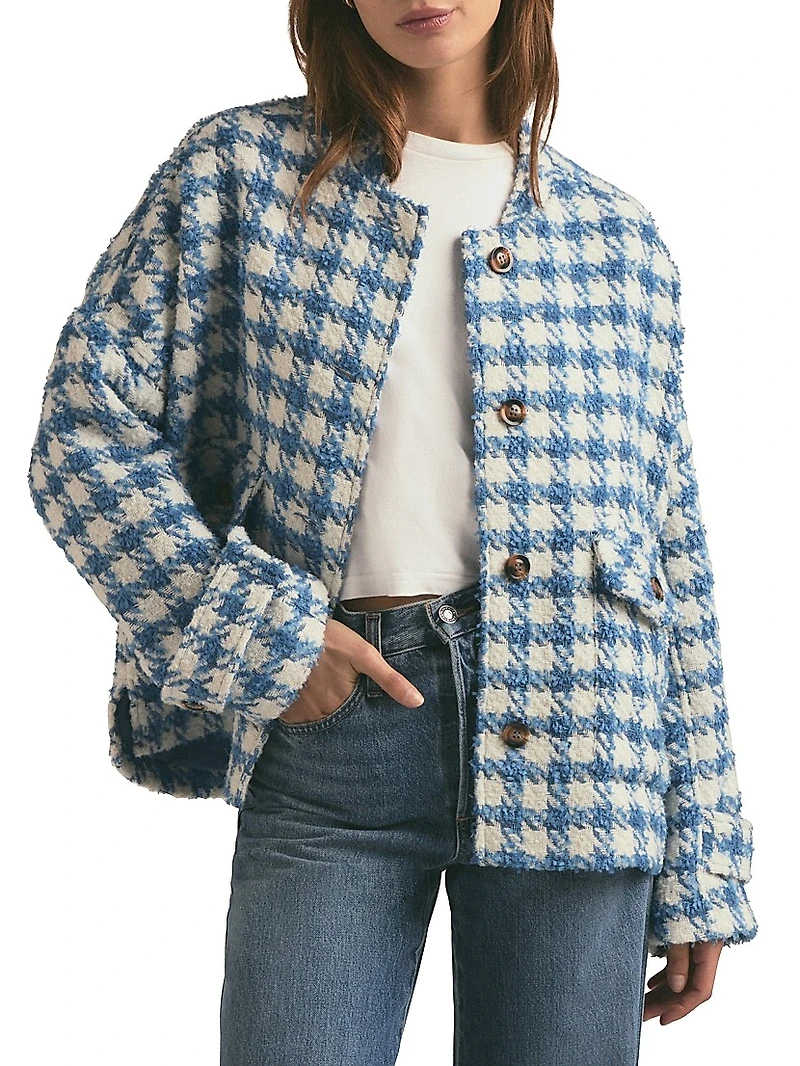 The Timeless Houndstooth Jacket