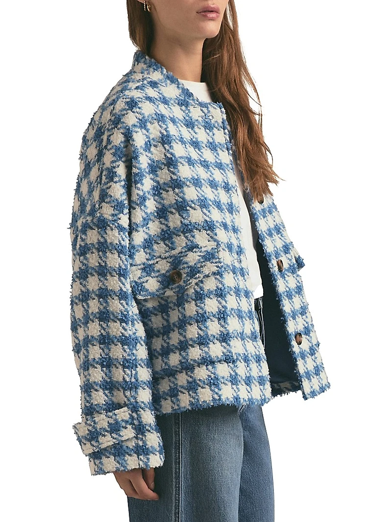 The Timeless Houndstooth Jacket
