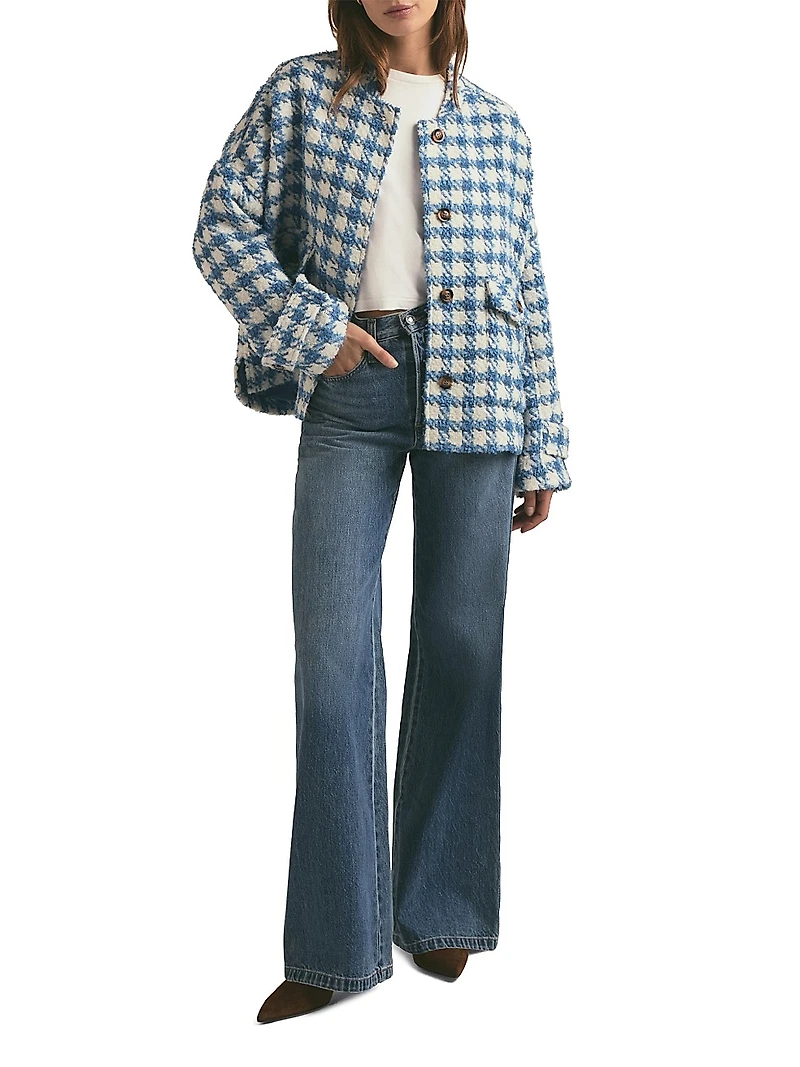 The Timeless Houndstooth Jacket