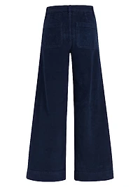 Mischa Corduroy High-Rise Wide-Leg Pants