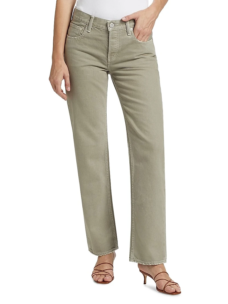 Bayonne Straight Low-Rise Jeans