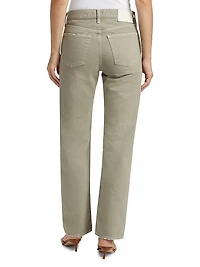 Bayonne Straight Low-Rise Jeans