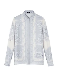 Coupe Des Dieux Barocco Foulard Silk Twill Shirt