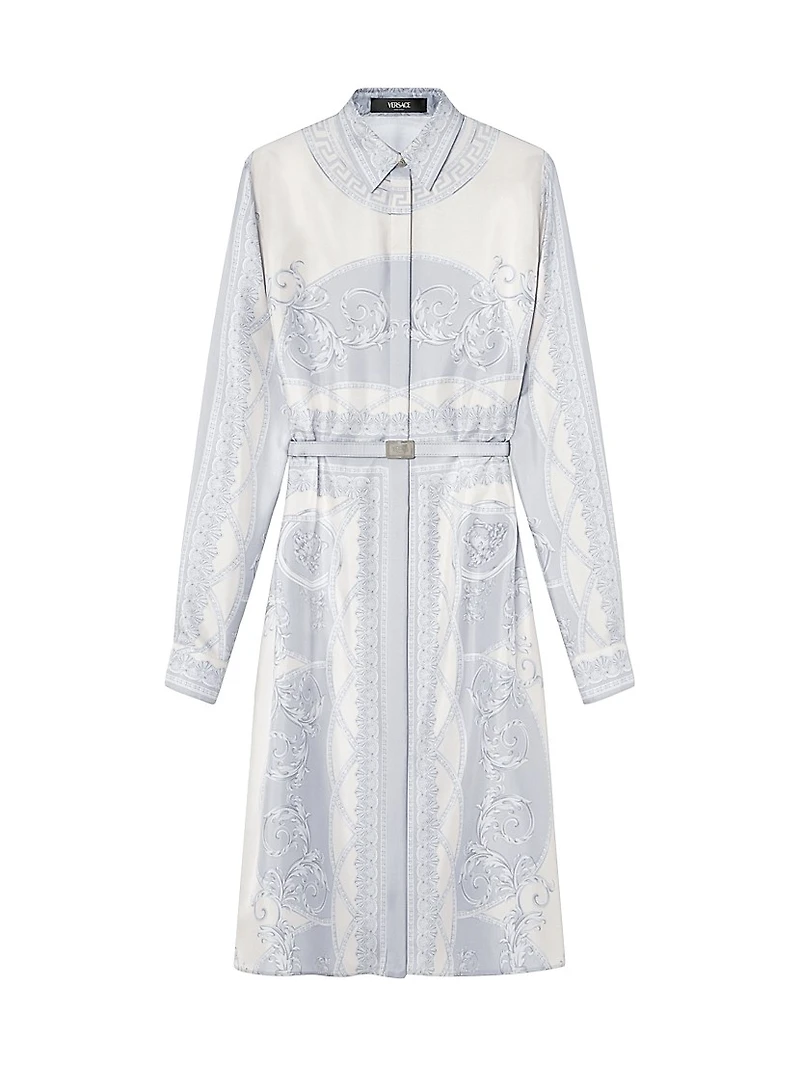 Coupe Des Dieux Silk Shirtdress