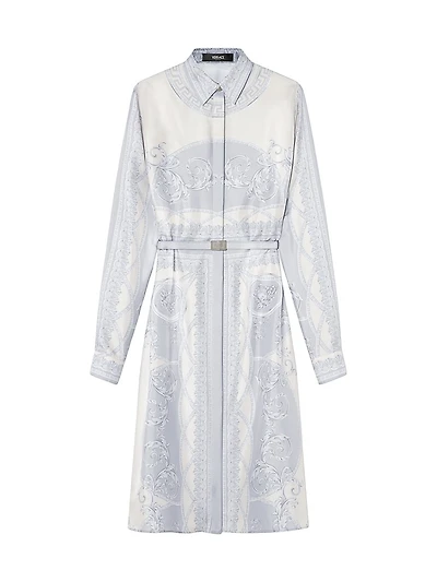 Coupe Des Dieux Silk Shirtdress