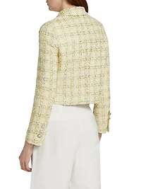 Grid Tweed Jacket