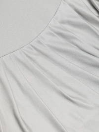 Ruched Liquid Jersey Cocktail Dress