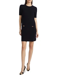 Icons Wool-Cashmere Minidress