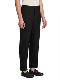 Tux Wool Tapered Crop Trousers