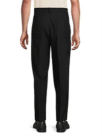 Tux Wool Tapered Crop Trousers