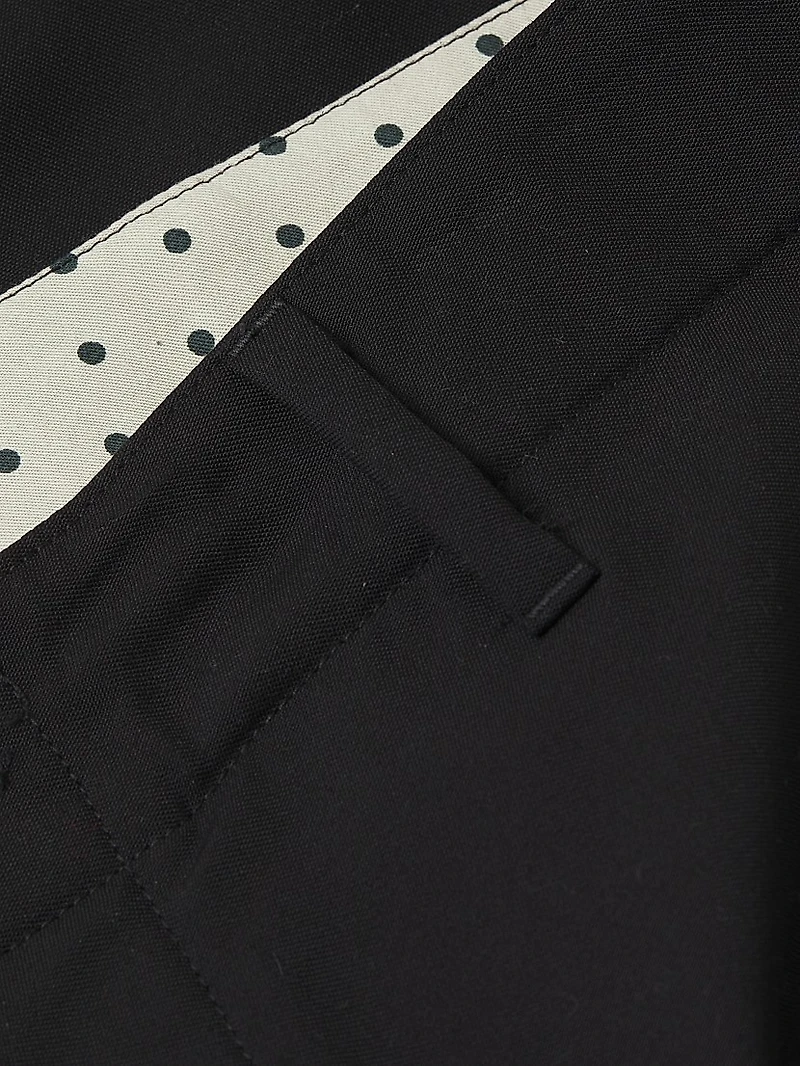 Tux Wool Tapered Crop Trousers