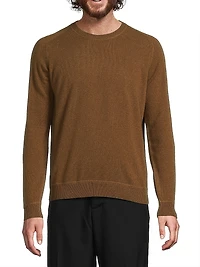 Cashmere Button-Front Sweater