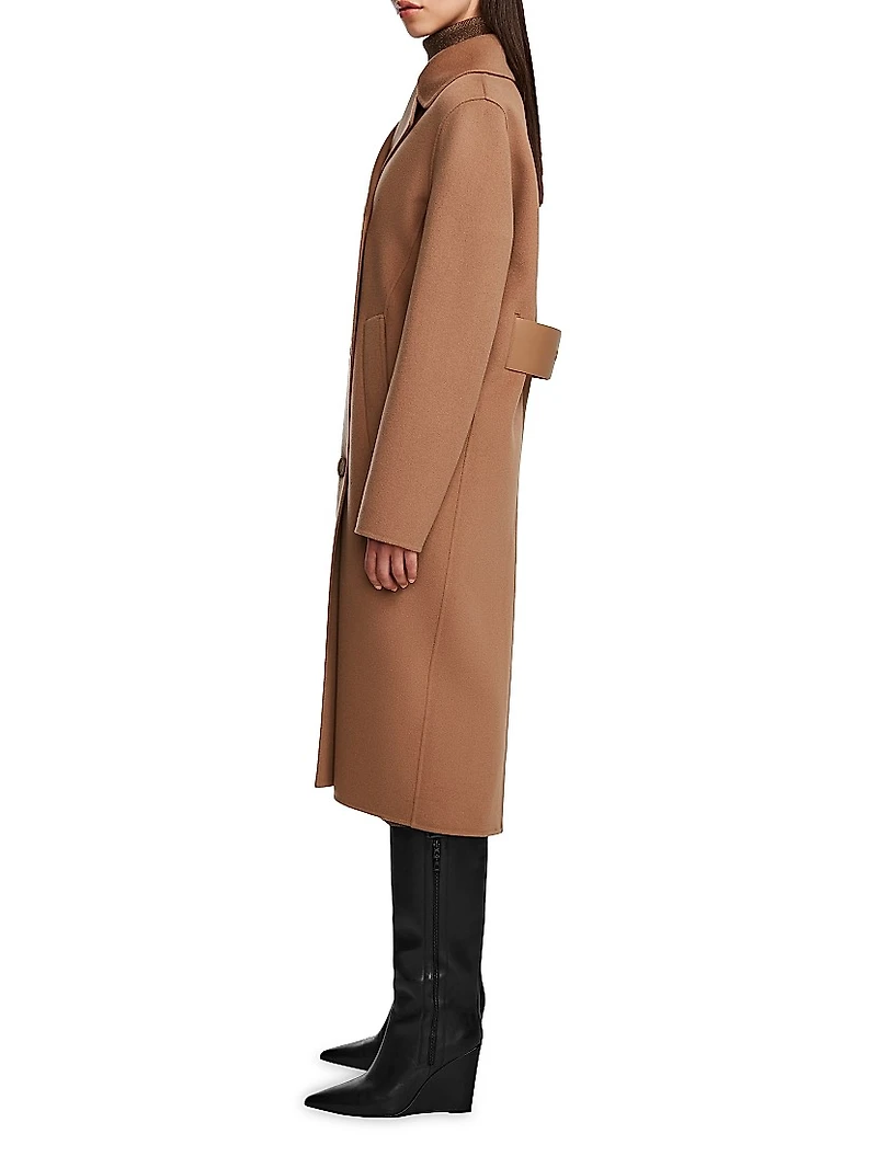 Laylah Double-Faced Wool Coat