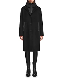 Arla 2-In-1 Wool & Down Coat