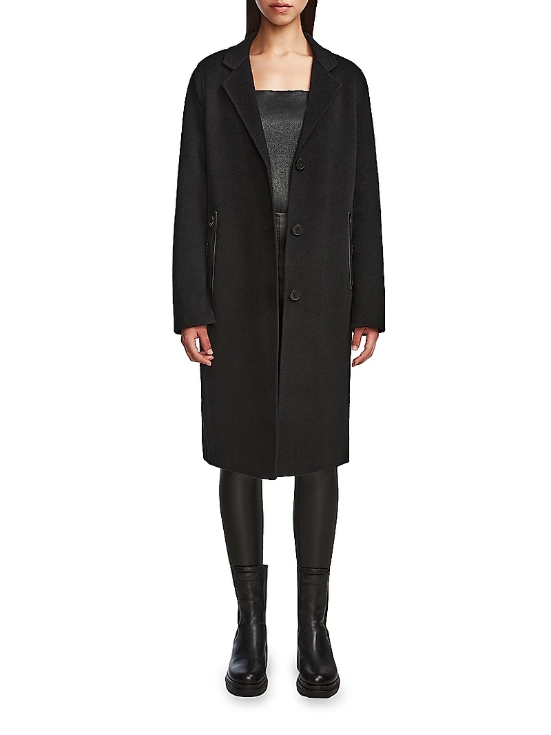 Arla 2-In-1 Wool & Down Coat