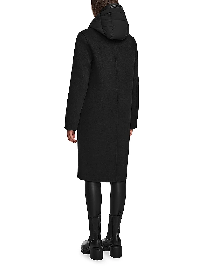 Arla 2-In-1 Wool & Down Coat