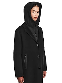 Arla 2-In-1 Wool & Down Coat