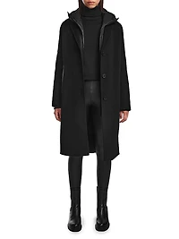 Arla 2-In-1 Wool & Down Coat