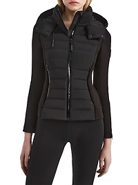 Mabs Quilted Down Hooded Jacket