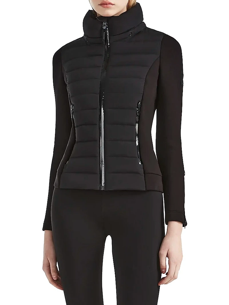 Mabs Quilted Down Hooded Jacket