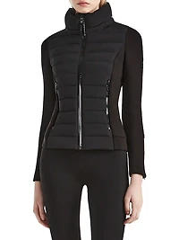 Mabs Quilted Down Hooded Jacket